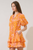 Vestido batita naranja