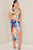 Vestido licra multicolor