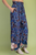 Pantalón estampado azul