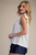Blusa blanca fluida