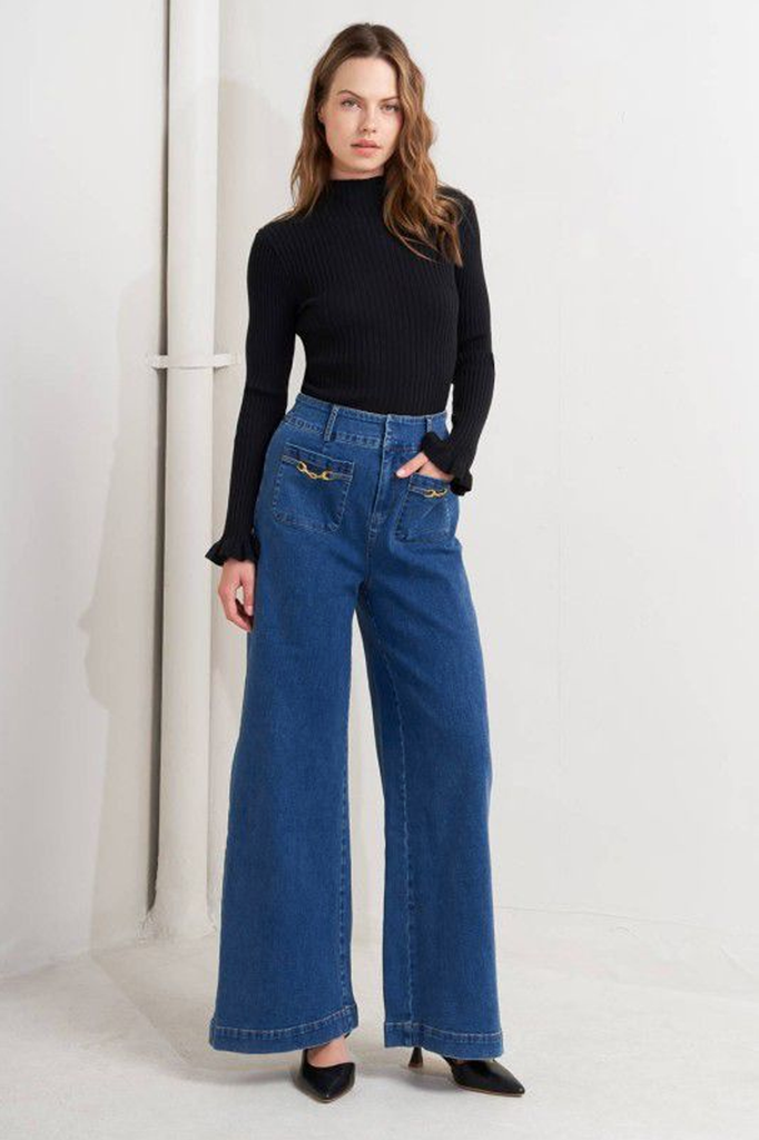 Jeans wide leg