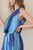 Conjunto satinado azul