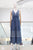 Vestido denim paisley