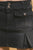 Falda denim negra