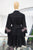 Vestido negro bordado