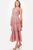 Vestido de guipur rosa