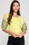 Blusa amarilla acanalada