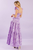 Vestido flores lila