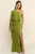 Vestido gasa verde