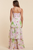 Vestido rosa floral