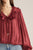 Blusa gasa vino