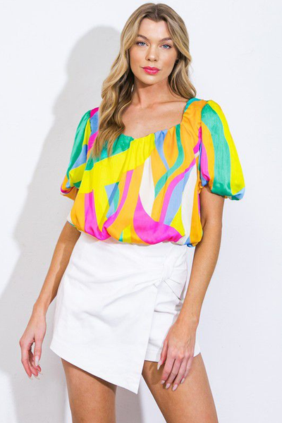 Falda short blanca