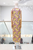 Vestido maxi malva floral