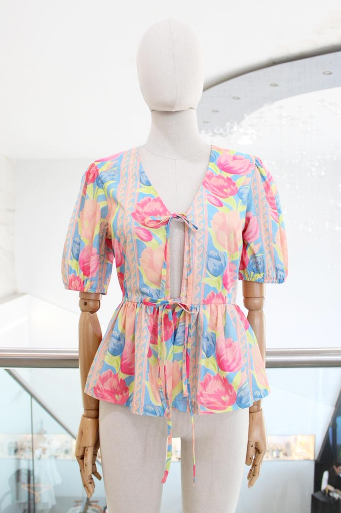 Blusa print floral 30/15%
