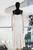 Vestido beige bordado