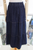 Falda denim azul oscuro