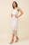 Vestido guipur cruz