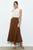 Falda midi café