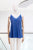 Blusa lencera azul