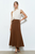 Falda midi café