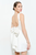 Vestido blanco maxi moño