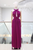 Vestido mesh fucsia