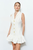 Vestido blanco botones