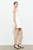 Vestido blanco maxi moño
