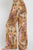 Pantalón satín floral