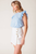 Falda short blanca