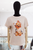 T-shirt beige puppy con moño