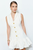 Vestido blanco botones