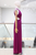 Vestido mesh fucsia