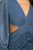 Vestido azul plisado
