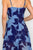 Vestido flores azul