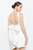 Vestido blanco maxi moño
