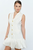 Vestido blanco botones