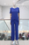 Conjunto plisado azul