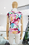 Blusa blanca floral