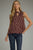 Blusa vino polka dots