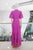 Vestido uva bordado