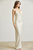 Vestido ivory satín