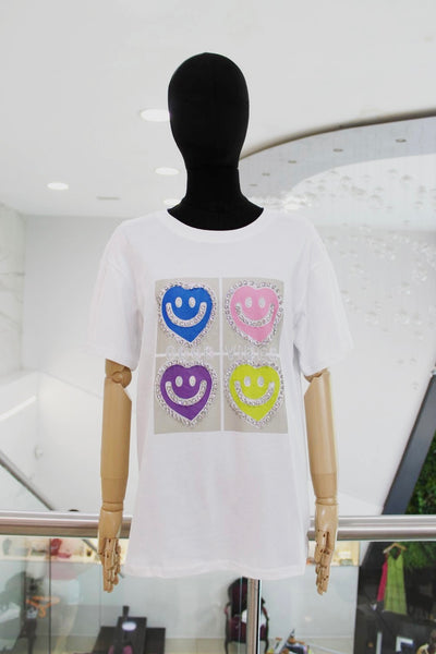 T-shirt happy face