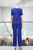 Conjunto plisado azul