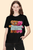 T-shirt negra ositos