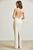 Vestido ivory satín