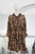 Vestido camisero animal print