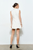 Vestido blanco botones