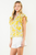 Blusa algodón amarilla