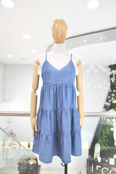 Vestido denim oscuro